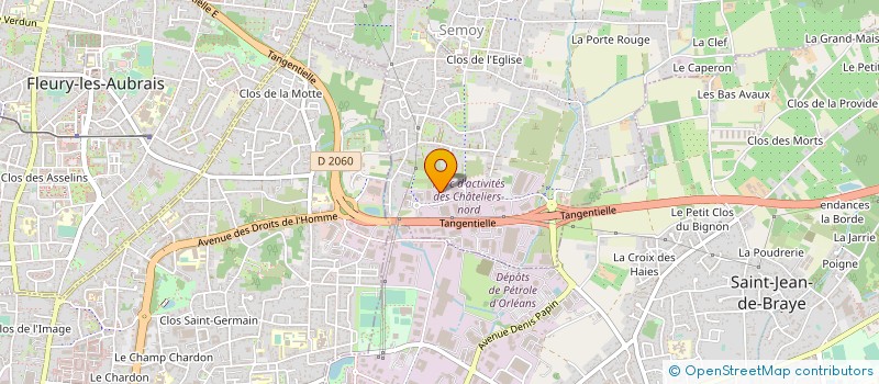 localisation de l'entreprise BARESTO à SEMOY