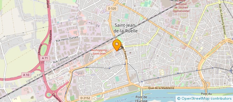 localisation de l'entreprise BARETANCHE à SAINT-JEAN-DE-LA-RUELLE