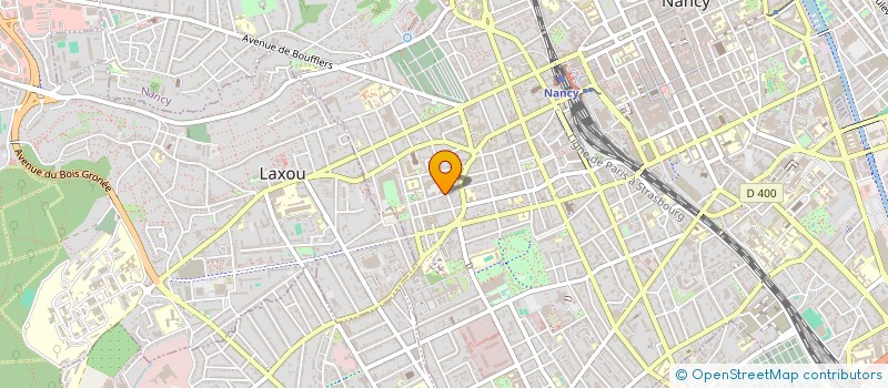 localisation de l'entreprise BARETI  NANCY