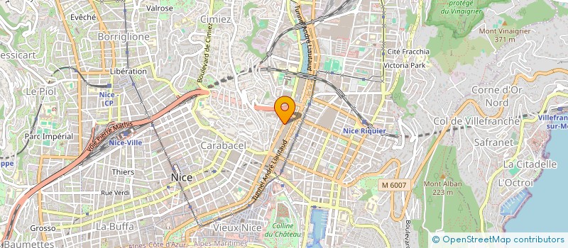 localisation de l'entreprise BARETY DAURE CTIM à NICE