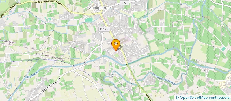 localisation de l'entreprise BARFAJUL  AUBIGNAN