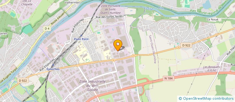 localisation de l'entreprise BARFY.FR à SAINT-OUEN-L'AUMONE