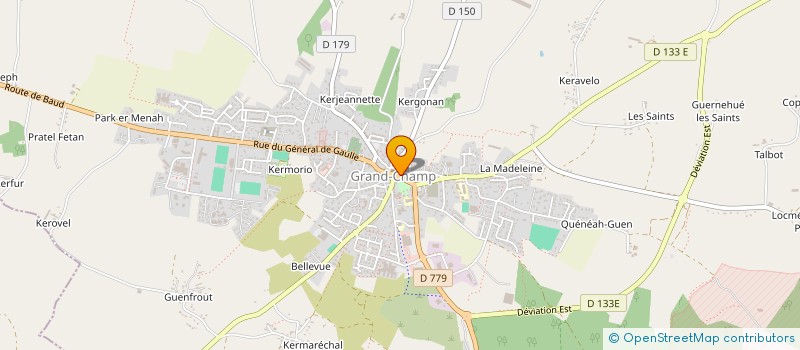 localisation de l'entreprise BARGAGREGAM  GRAND-CHAMP