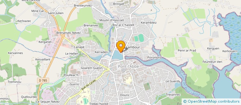 localisation de l'entreprise BARGAIN EXPERTISE à PONT-L'ABBE