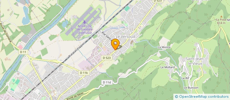 localisation de l'entreprise BARGAL  LE VERSOUD