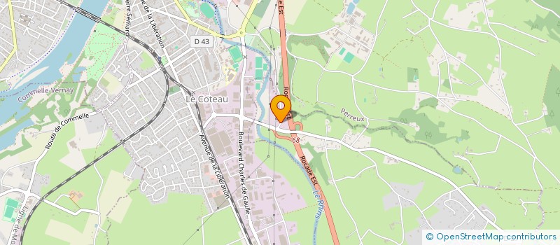 localisation de l'entreprise BARGE AUTOMOBILES  SAINT-VINCENT-DE-BOISSET