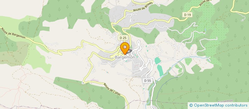 localisation de l'entreprise BARGEDIS  BARGEMON