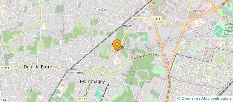 localisation de l'entreprise BARGEL DIFFUSION à MONTMAGNY