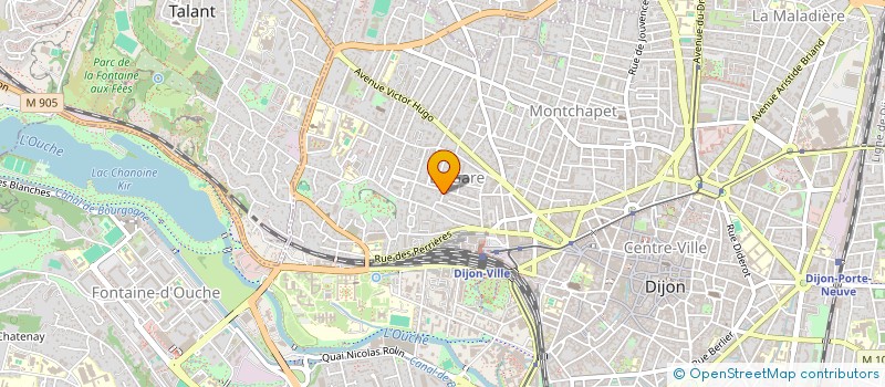 localisation de l'entreprise BARGELD  DIJON