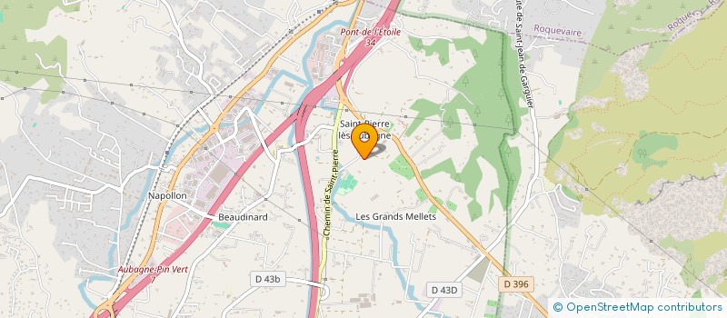 localisation de l'entreprise BARGEME à AUBAGNE