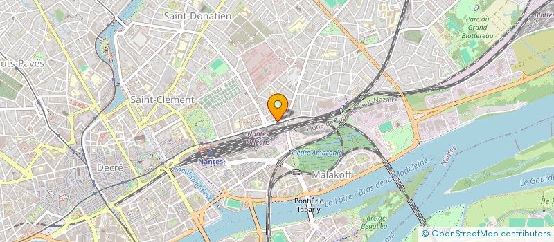 localisation de l'entreprise BARGUETTE à NANTES