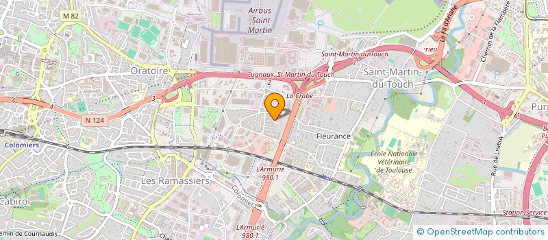 localisation de l'entreprise BARHOUMI à TOULOUSE
