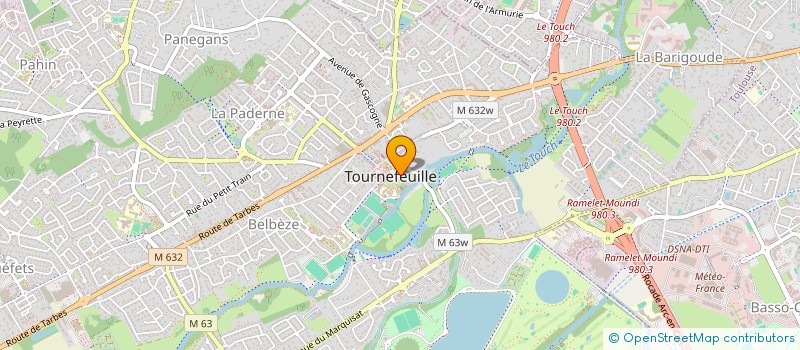 localisation de l'entreprise BARI à TOURNEFEUILLE
