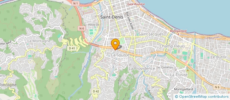 localisation de l'entreprise BARI à SAINT-DENIS