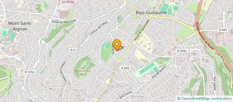 localisation de l'entreprise BARI CONSEIL à BOIS-GUILLAUME