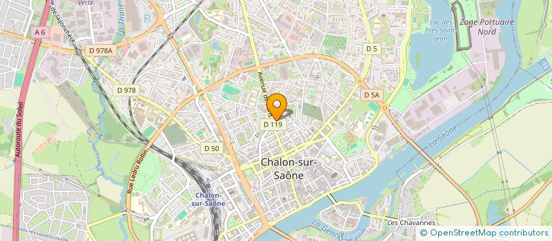 localisation de l'entreprise BARIALTOS à CHALON-SUR-SAONE
