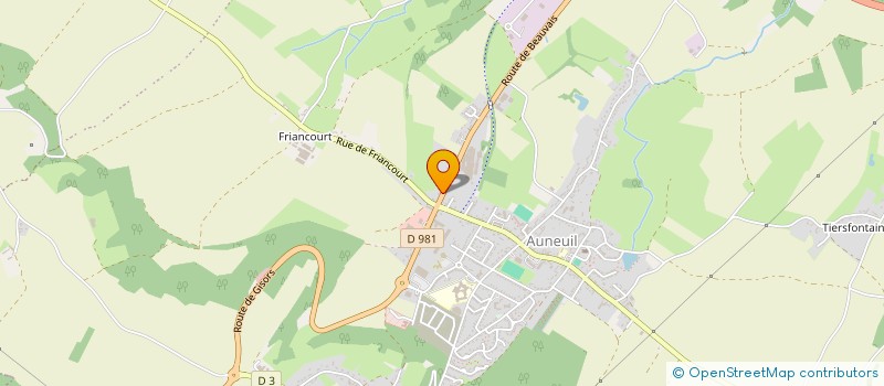 localisation de l'entreprise BARIANE  LA HOUSSOYE