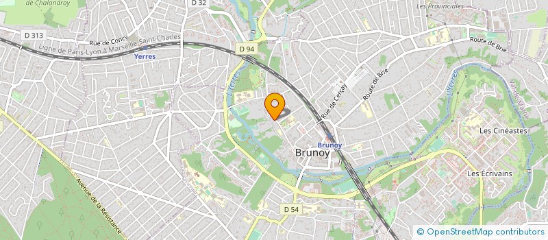 localisation de l'entreprise BARICA à BRUNOY