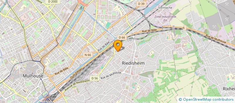 localisation de l'entreprise BARIGONI  RIEDISHEIM