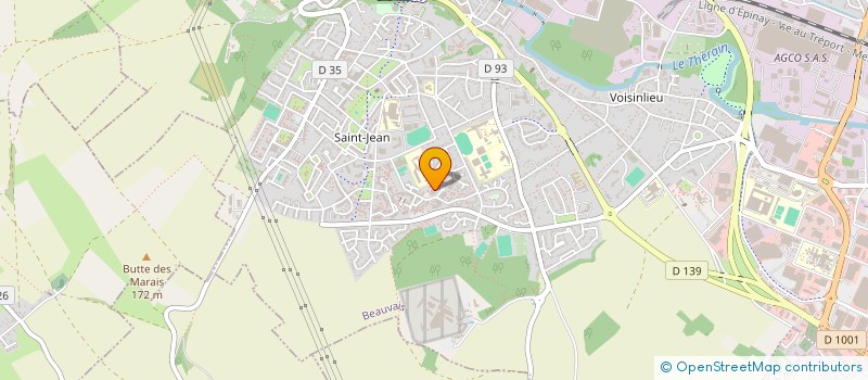 localisation de l'entreprise BARIGOU  THERDONNE