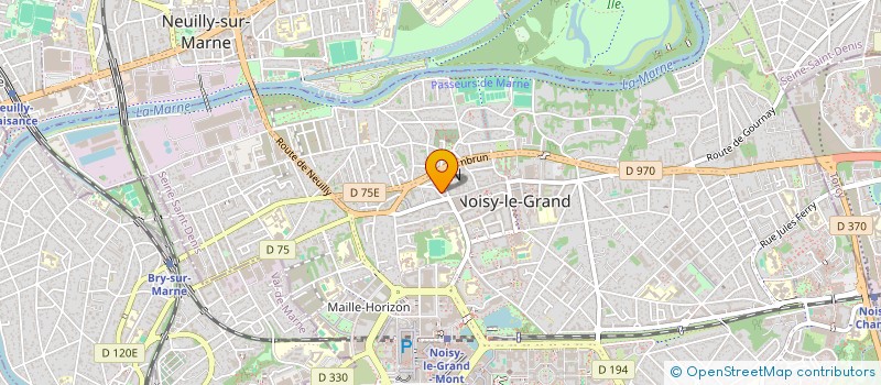 localisation de l'entreprise BARIKA à NOISY-LE-GRAND