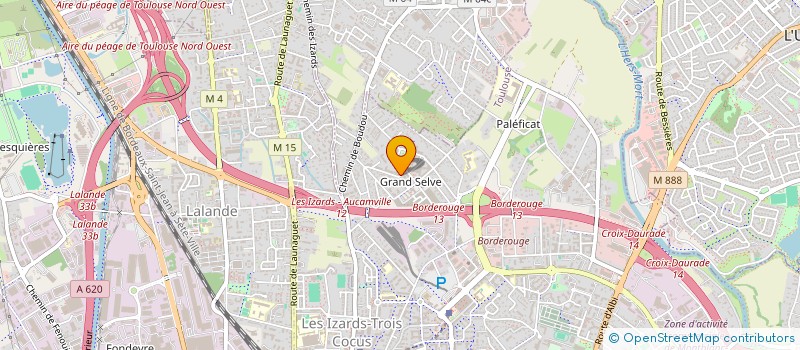 localisation de l'entreprise BARIKA  TOULOUSE