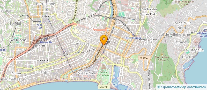 localisation de l'entreprise BARIL à NICE