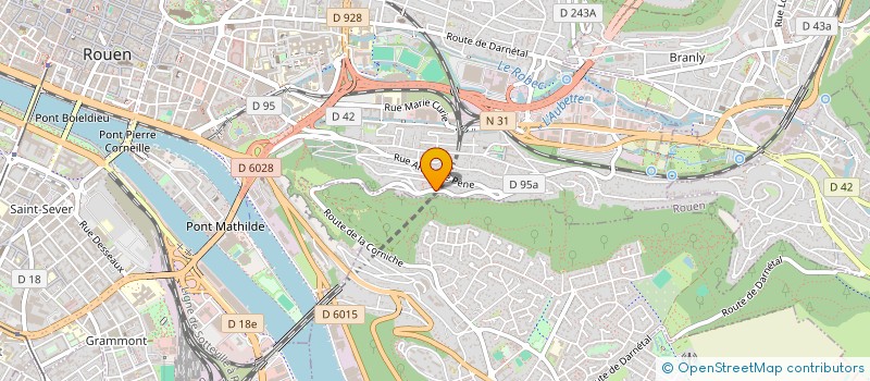 localisation de l'entreprise BARIL AMENAGEMENT  ROUEN