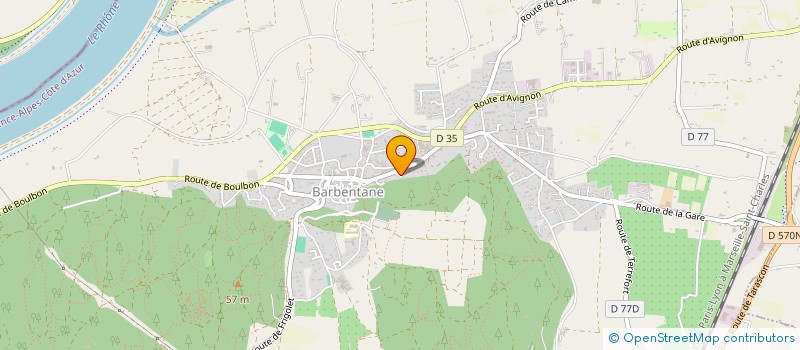 localisation de l'entreprise BARILOCHE  BARBENTANE