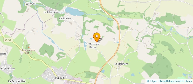 localisation de l'entreprise BARIMONT à SEVREMONT