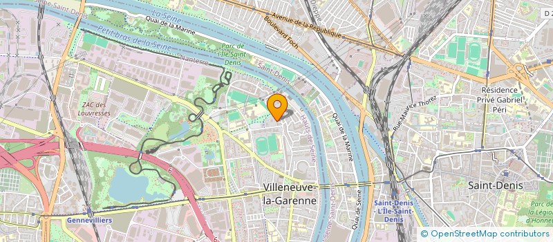 localisation de l'entreprise BARINTA BUSINESS  VILLENEUVE-LA-GARENNE