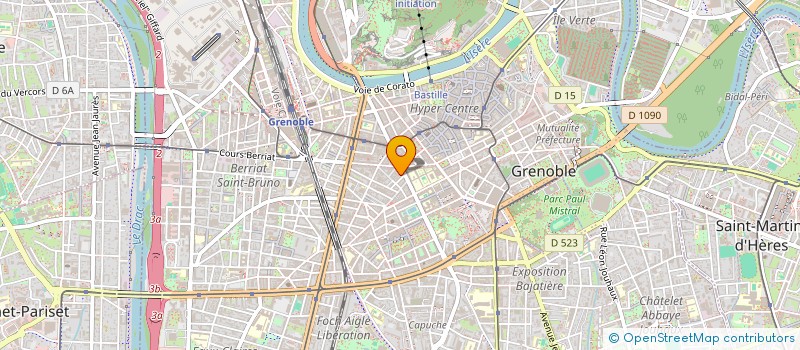 localisation de l'entreprise BARIS  GRENOBLE