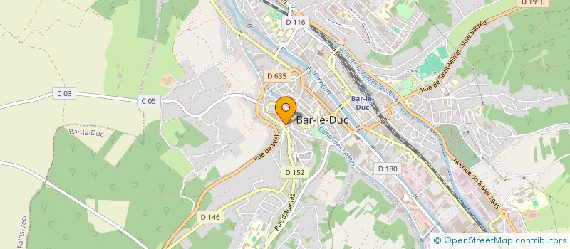 localisation de l'entreprise BARISIAN SOCIETY ESPORT à BAR-LE-DUC