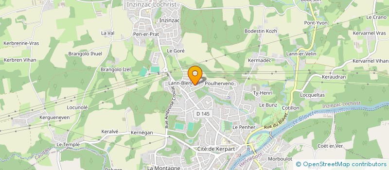localisation de l'entreprise BARISTORES à INZINZAC-LOCHRIST