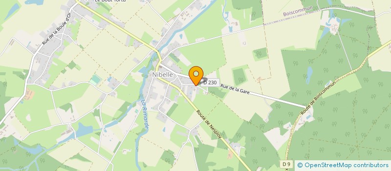 localisation de l'entreprise BARJACK à NIBELLE