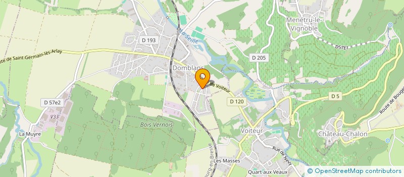 localisation de l'entreprise BARJAM  DOMBLANS