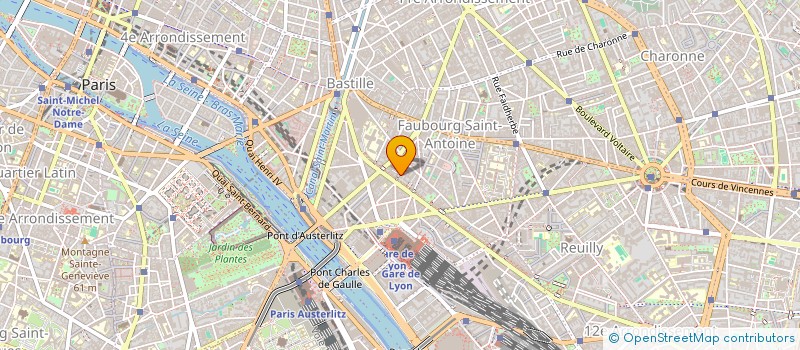 localisation de l'entreprise BARJO NUTRITION  PARIS