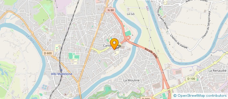 localisation de l'entreprise BARJOTS MAIS PAS QUE à ALBI