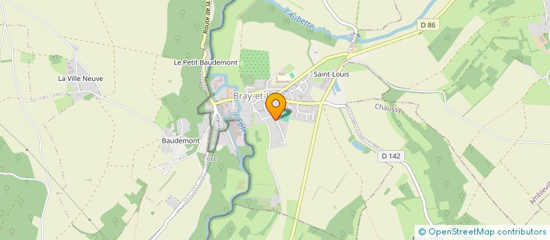 localisation de l'entreprise BARK DOGS  BRAY-ET-LU