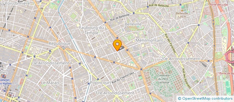 localisation de l'entreprise BARKAOUI HELALI  PARIS