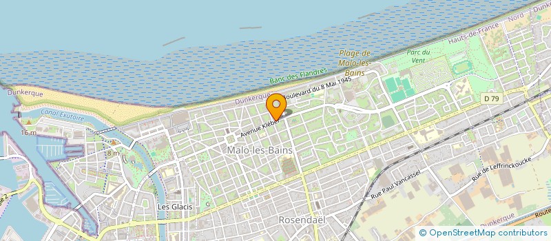 localisation de l'entreprise BARKAROL à DUNKERQUE