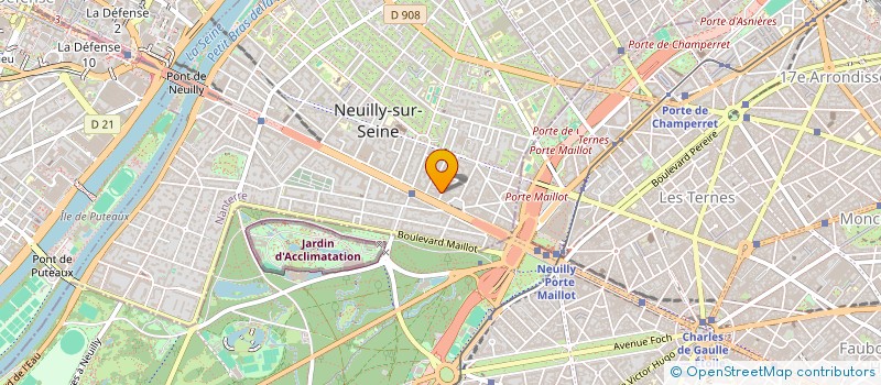 localisation de l'entreprise BARKET à NEUILLY-SUR-SEINE