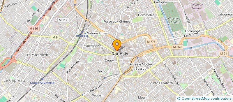 localisation de l'entreprise BARKINA EXOTIQUE  ROUBAIX