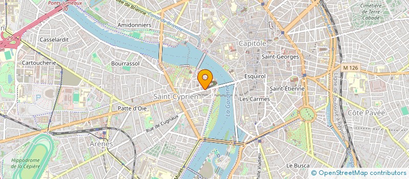 localisation de l'entreprise BARKON COFFEE  TOULOUSE