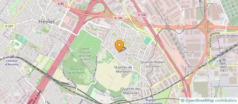 localisation de l'entreprise BARKY LOGISTIQUE à RUNGIS