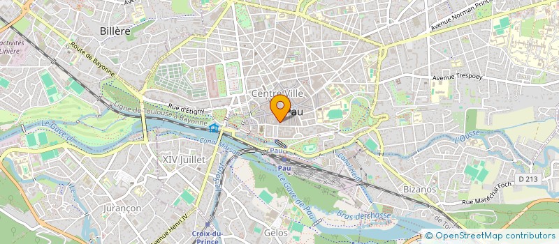 localisation de l'entreprise BARLAS à PAU