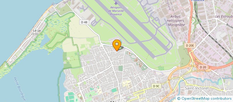 localisation de l'entreprise BARLEFE  MARIGNANE