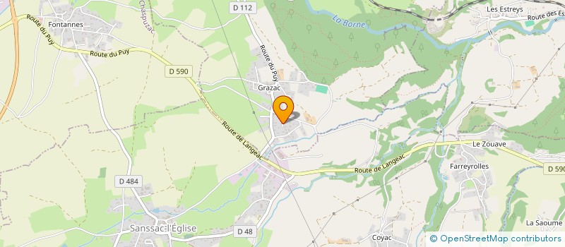 localisation de l'entreprise BARLET FRERES à CHASPUZAC