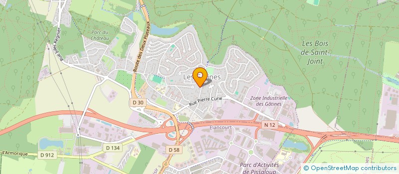 localisation de l'entreprise BARLEX PODOLOGIE à PLAISIR