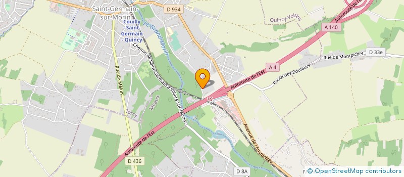 localisation de l'entreprise BARLIER à COUILLY-PONT-AUX-DAMES